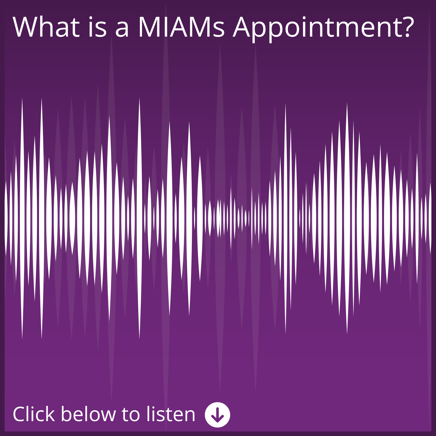 What is a MIAMs Appointment