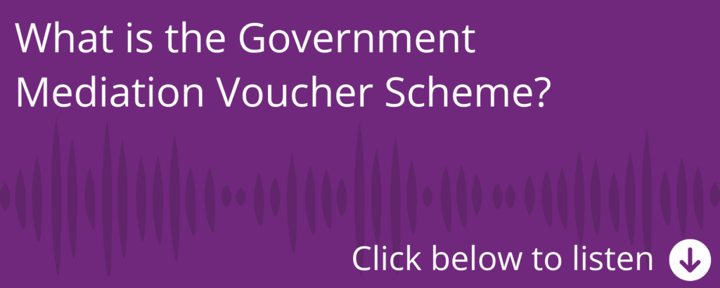 What is the Government Mediation Voucher Scheme?