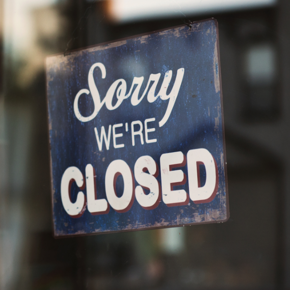 Sorry We Are Closed - Featured Image